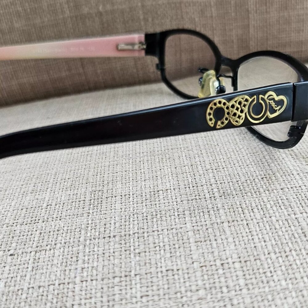 Coach Willow Women Eyeglasses/Glasses Frame Satin Black HC5007 50[]16 135 - Picture 7 of 12